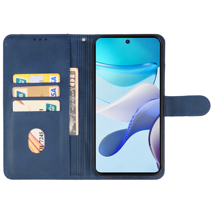 Knižkové puzdro pre Motorola Moto G53 5G - SOLID modré