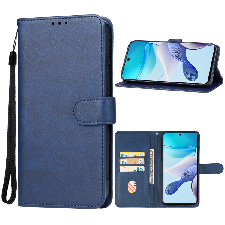 Knižkové puzdro pre Motorola Moto G53 5G - SOLID modré