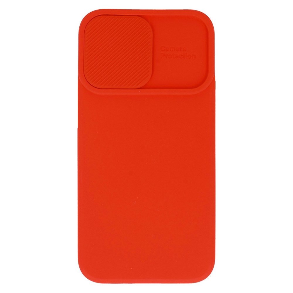 SKLO + PUZDRO 2v1 pre Samsung Galaxy S23 5G - Tvrdené Camshield červené
