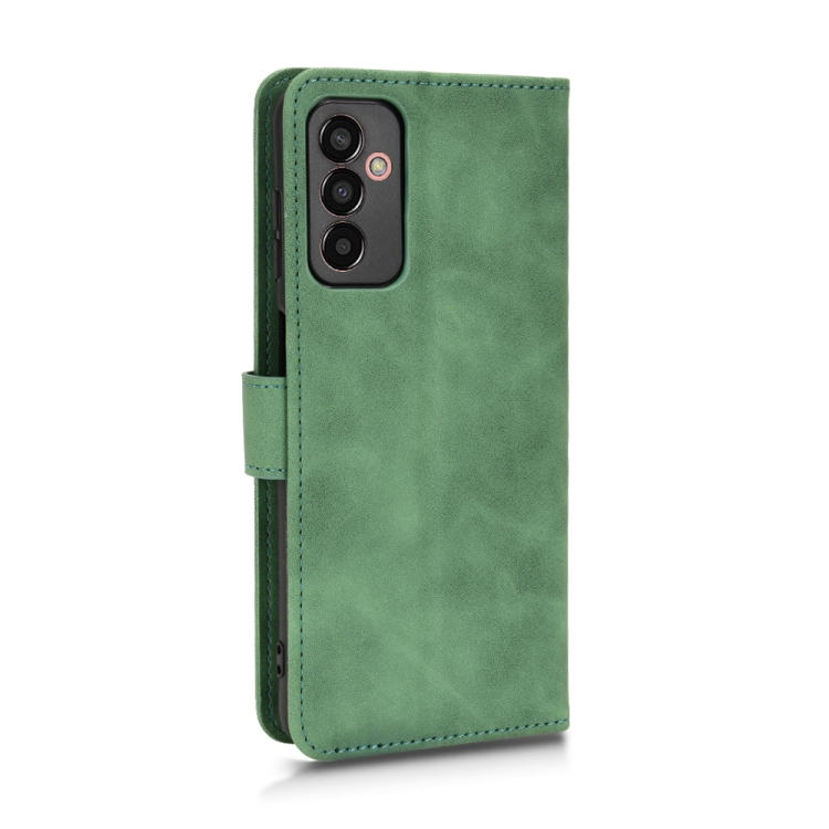9D SKLO + PUZDRO 2v1 pre Samsung Galaxy M13 - Knižkové Solid zelené
