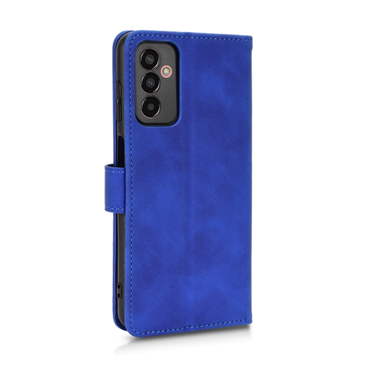 9D SKLO + PUZDRO 2v1 pre Samsung Galaxy M13 - Knižkové Solid modré