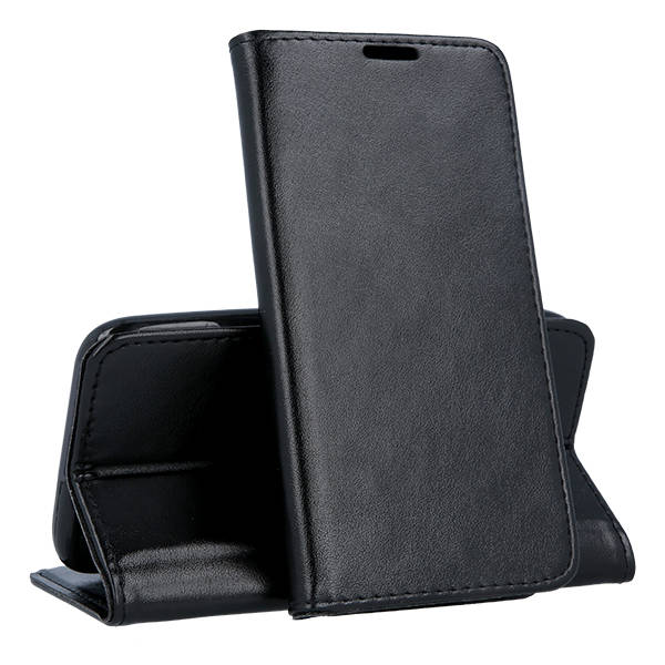 SKLO + PUZDRO 2v1 pre Xiaomi Redmi A1 / Redmi A2 - Knižkové MAGNET čierne