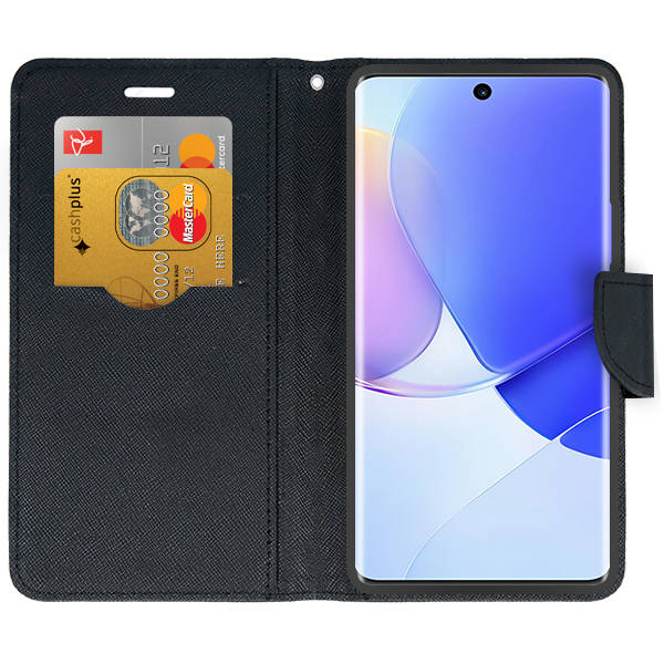Knižkové puzdro pre Huawei Nova 10 SE - FANCY čierne