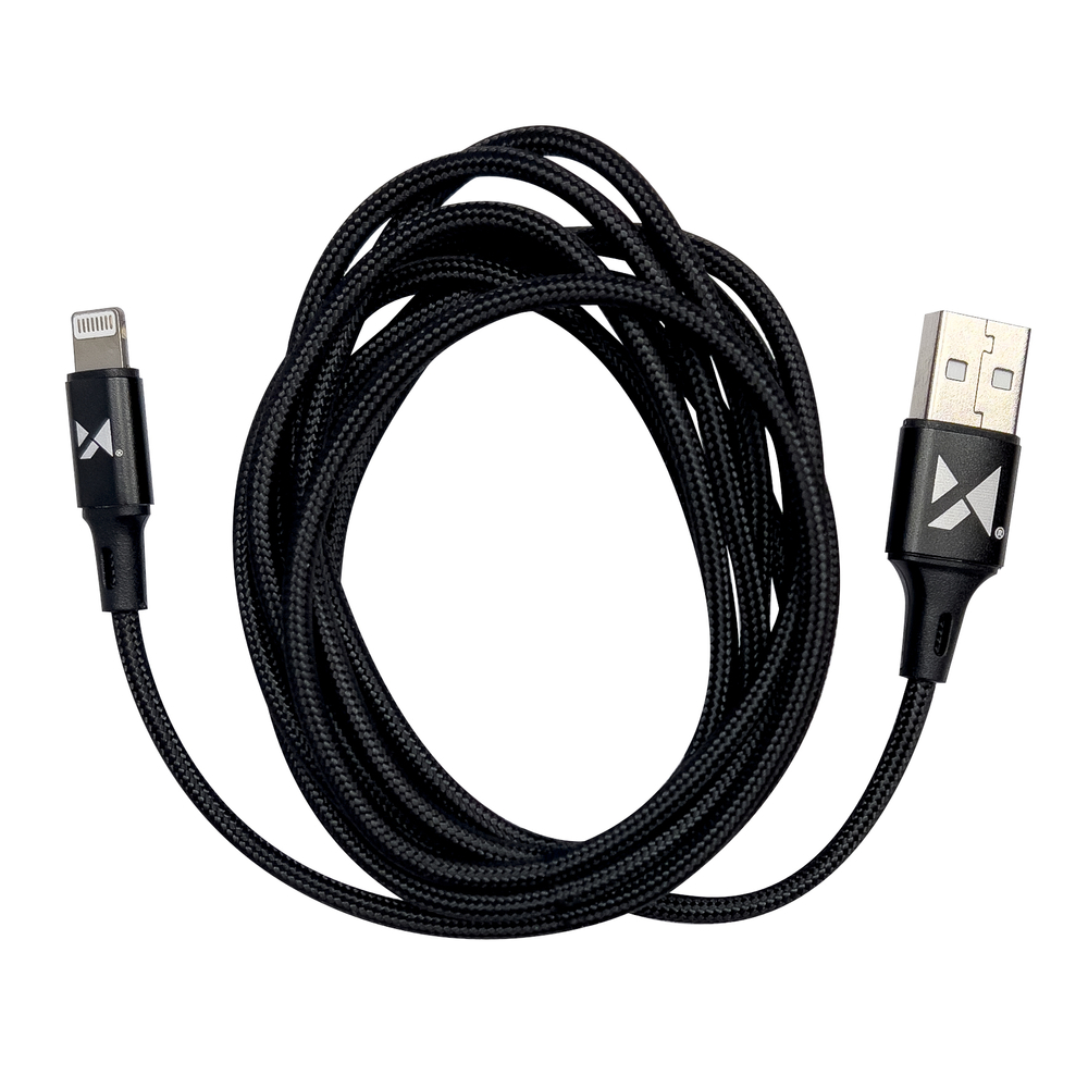 Wozinsky kábel USB - Lightning 2,4A 1m čierny (WUC-L1B)