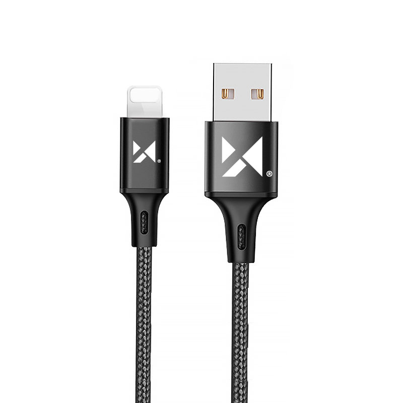 Wozinsky kábel USB - Lightning 2,4A 1m čierny (WUC-L1B)