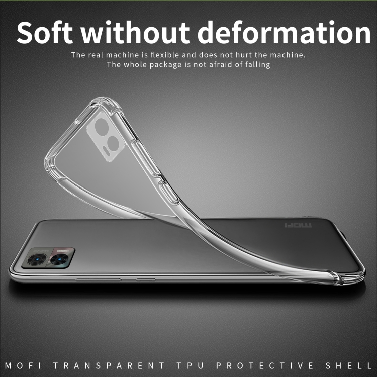 9D SKLO + PUZDRO 2v1 pre Motorola Edge 30 Neo - Silikónové priesvitné