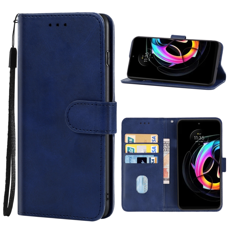 Knižkové puzdro pre Motorola Edge 30 Neo - SOLID modré