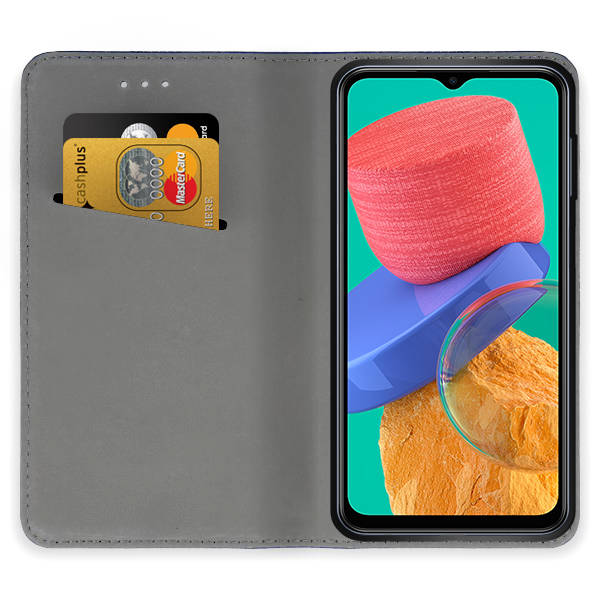 Knižkové puzdro pre Samsung Galaxy M33 5G - Smart MAGNET čierne
