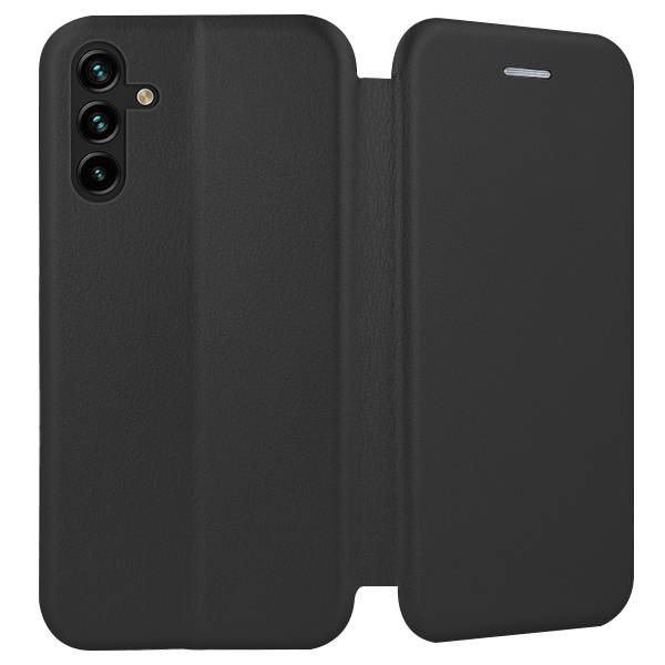 SKLO + PUZDRO 2v1 pre Samsung Galaxy A14 4G / A14 5G - Knižkové DIVA čierne