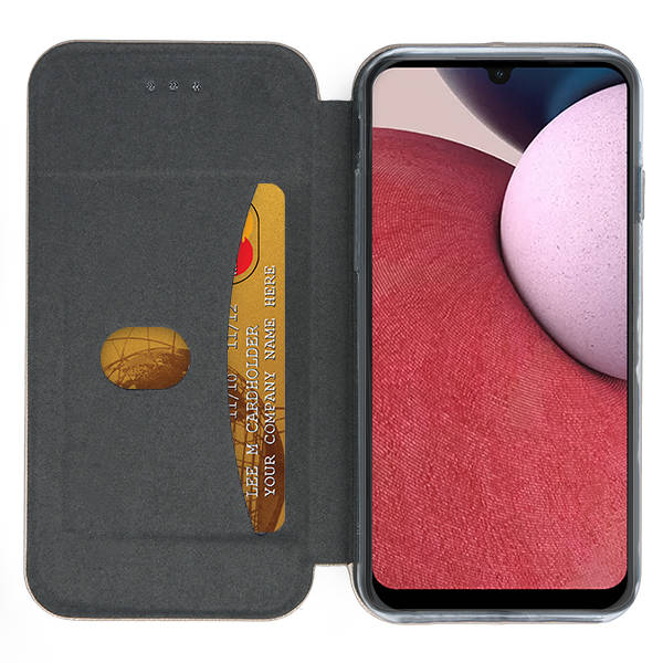 SKLO + PUZDRO 2v1 pre Samsung Galaxy A14 4G / A14 5G - Knižkové DIVA bordové