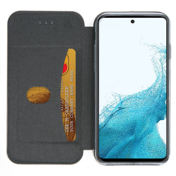 9D SKLO + PUZDRO 2v1 pre Samsung Galaxy A54 5G - Knižkové DIVA čierne