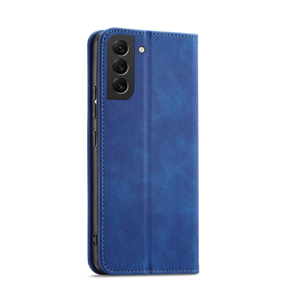 Knižkové puzdro pre Samsung Galaxy A34 5G - STITCHING modré