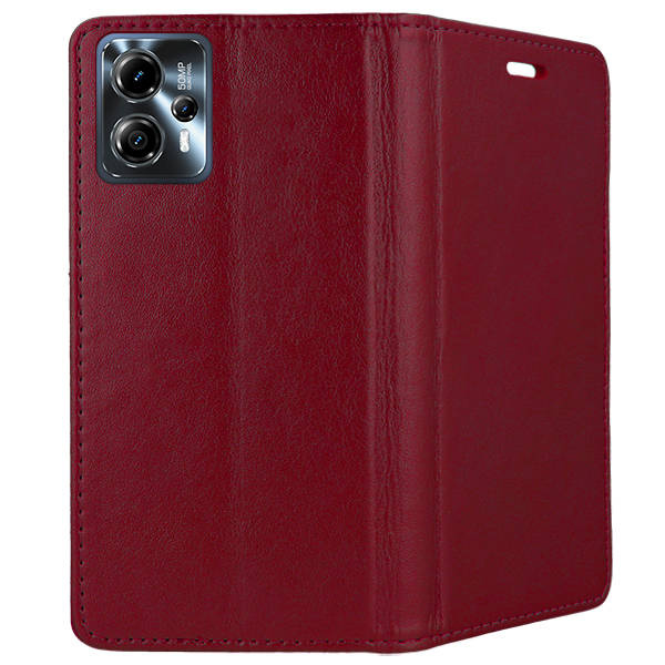 Knižkové puzdro pre Motorola Moto G32 - MAGNETIC bordové