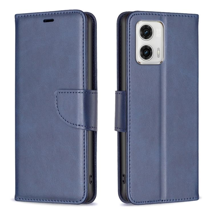 9D SKLO + PUZDRO 2v1 pre Motorola Moto G73 5G - Knižkové SOLID modré