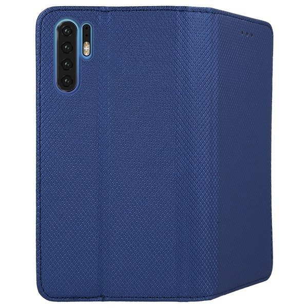 9D SKLO + PUZDRO 2v1 pre HUAWEI P30 Pro - Knižkové MAGNET modré