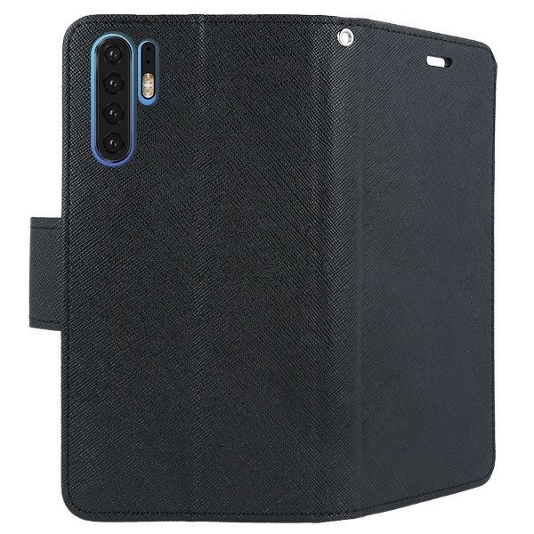 Knižkové puzdro pre Huawei P30 PRO - FANCY čierne