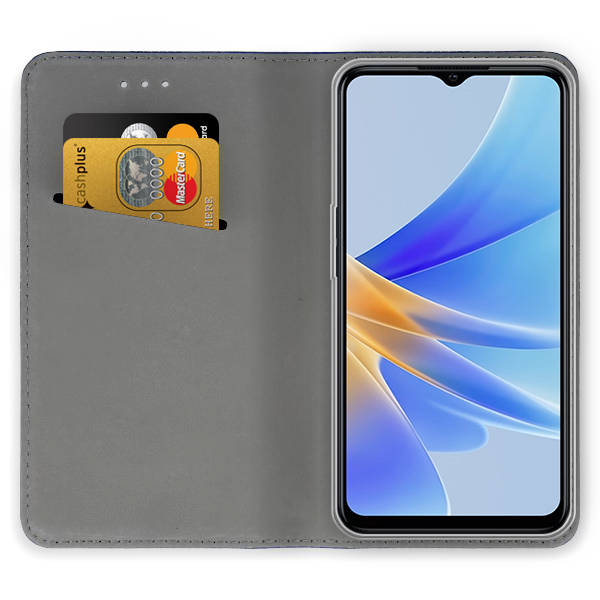 Knižkové puzdro na Oppo A17 – Magnetic, zelené