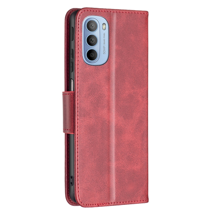 9D SKLO + PUZDRO pre Motorola Moto G31 / G41 - Knižkové Fancy červené