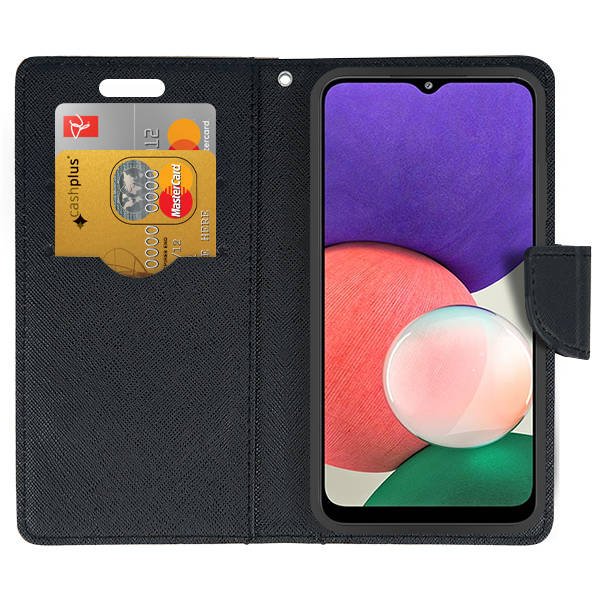 SKLO + PUZDRO 2v1 pre Xiaomi Redmi 12C - Knižkové puzdro FANCY zlato čierne