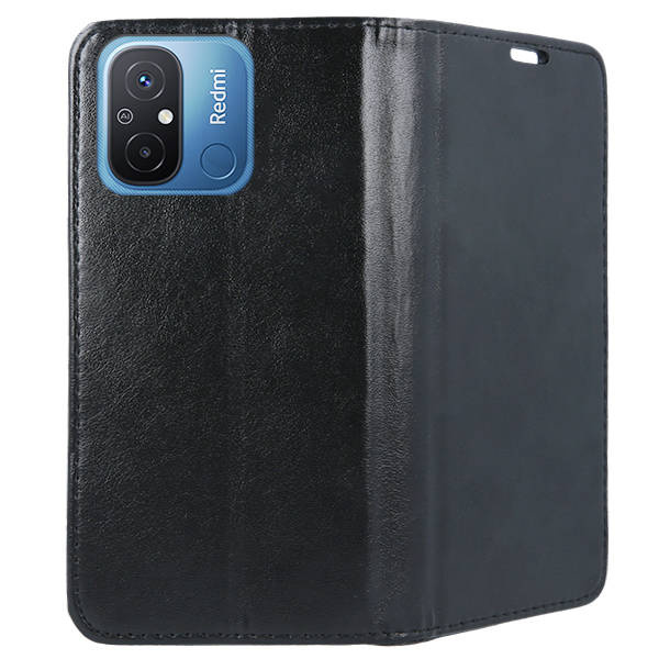 Knižkové puzdro na Xiaomi Redmi 12C - MAGNETIC čierne