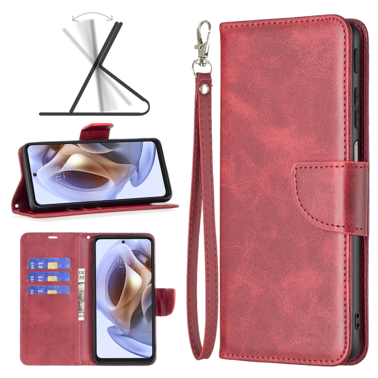 Knižkové puzdro pre Motorola Moto G31 / G41 - Fancy červené