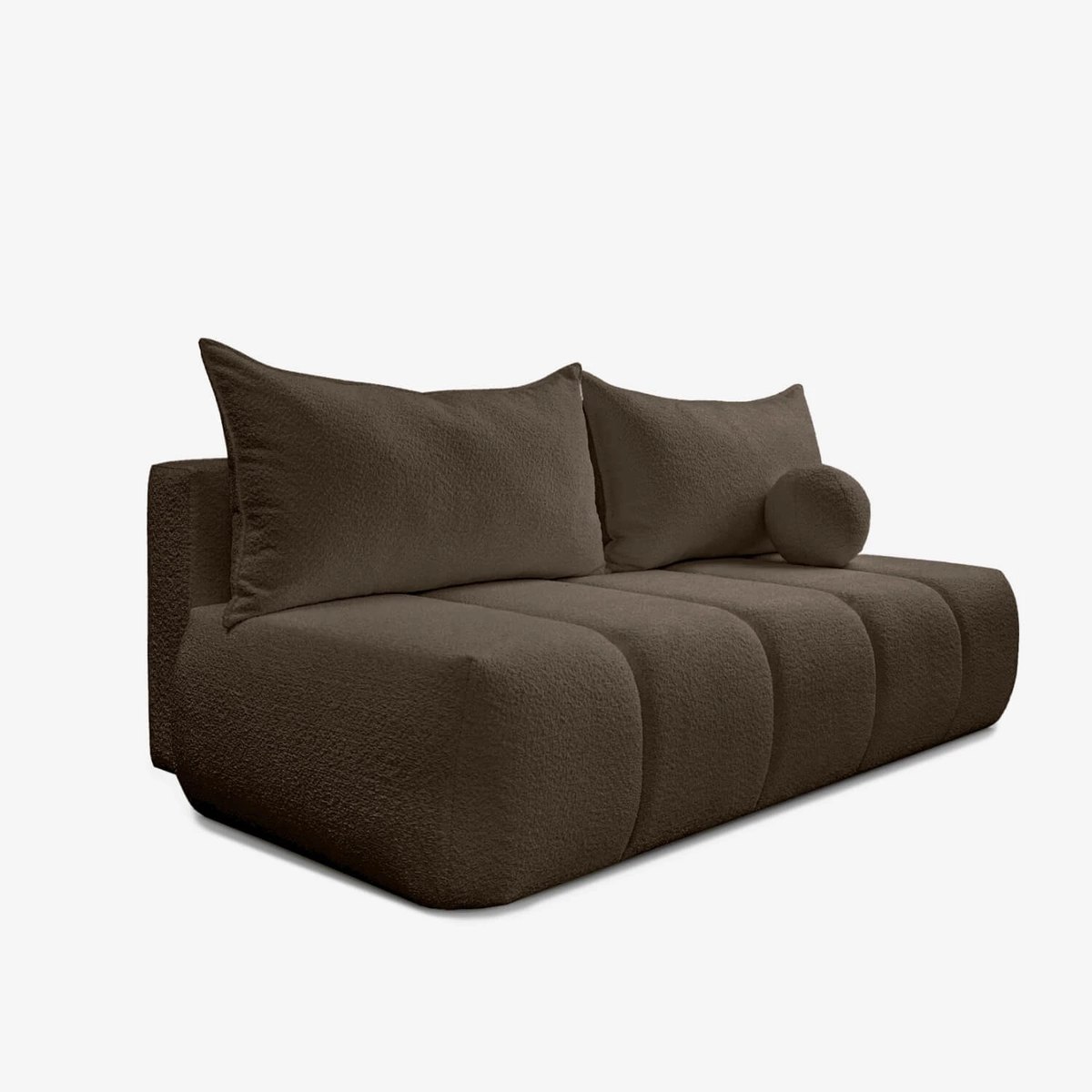 Pohovka SARIA – mocca látka boucle – foto 3