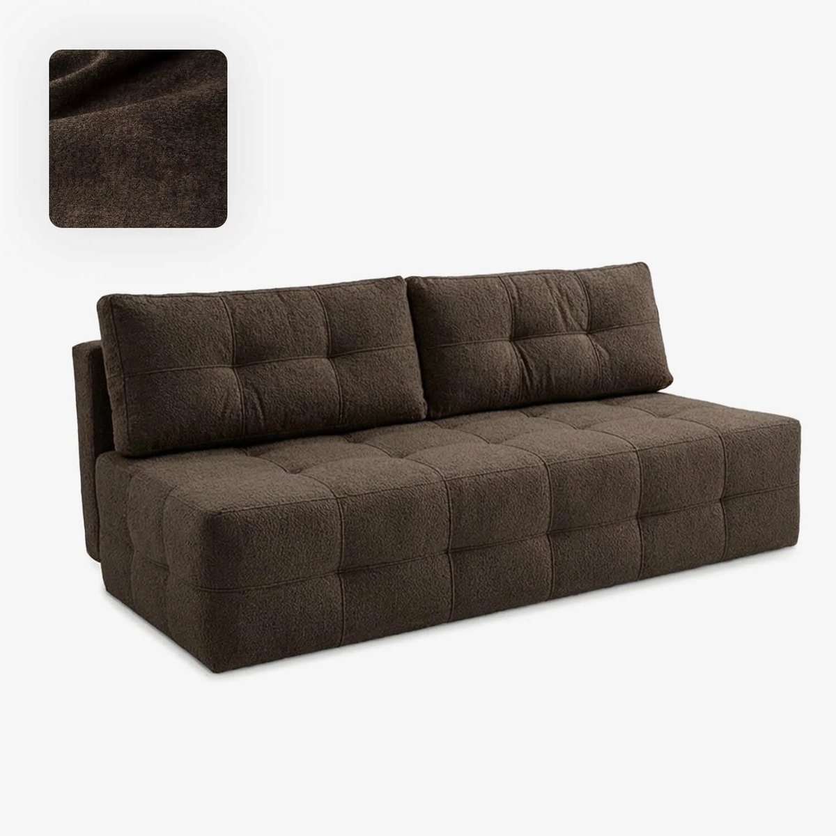 Pohovka MORANA – mocca látka boucle – foto 4