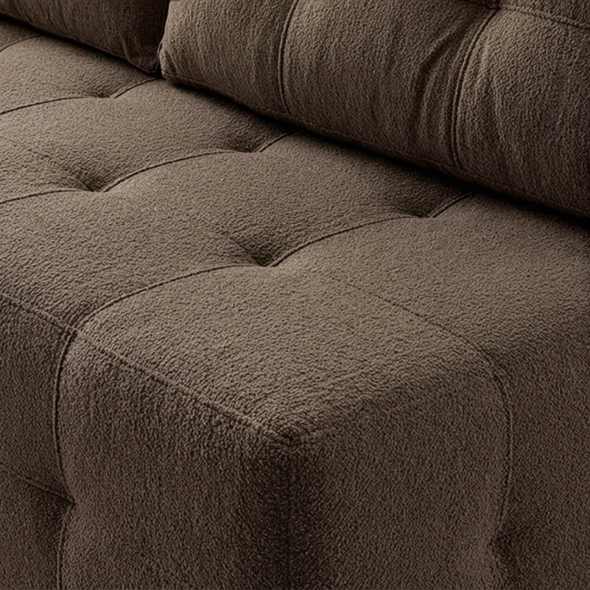 Pohovka MORANA – mocca látka boucle – foto 6