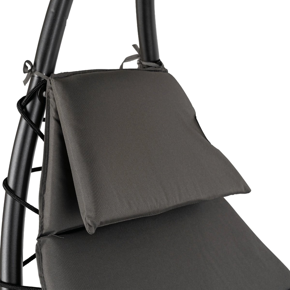 Záhradné lehátko CARPA – sivé – foto 6
