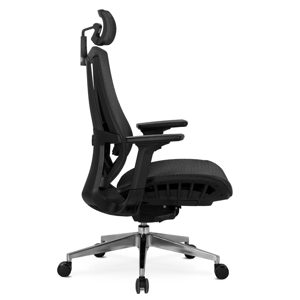 Ergonomické kancelárske kreslo DYLAN – čierne – foto 4