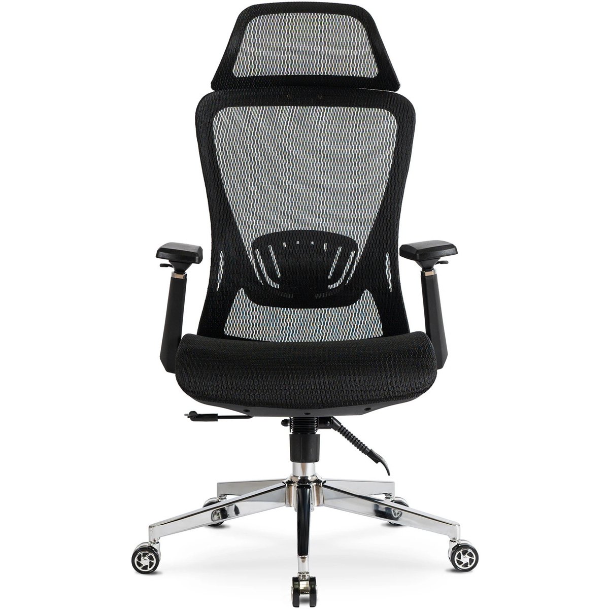 Ergonomické kancelárske kreslo LITOS – čierne – foto 3
