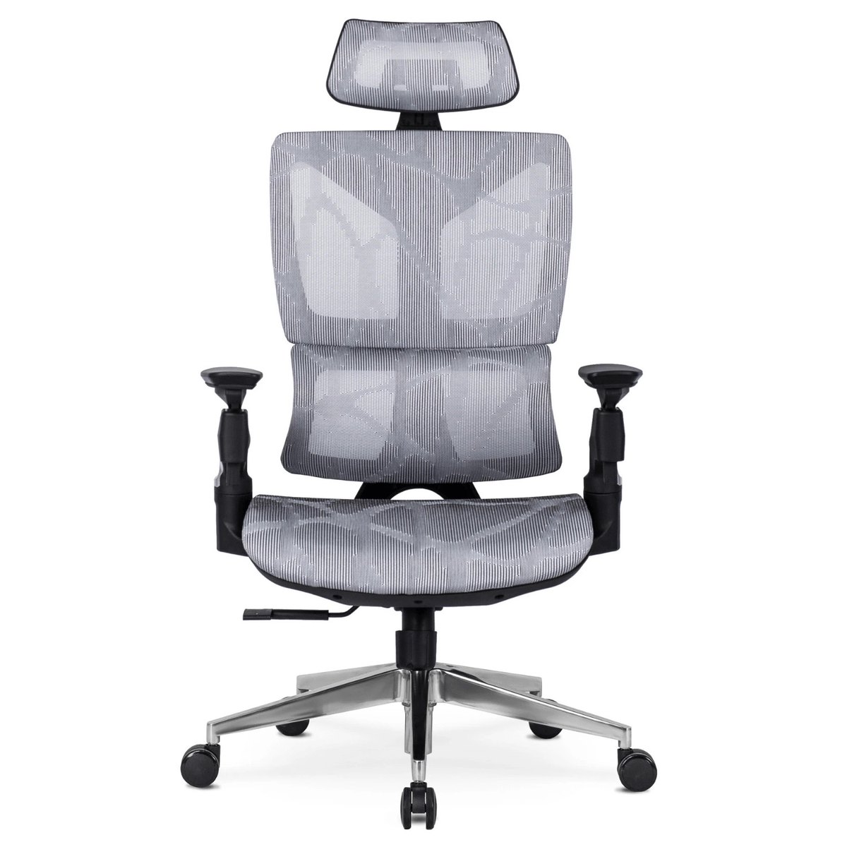 Ergonomické kancelárske kreslo MARTIN – sivé – foto 3