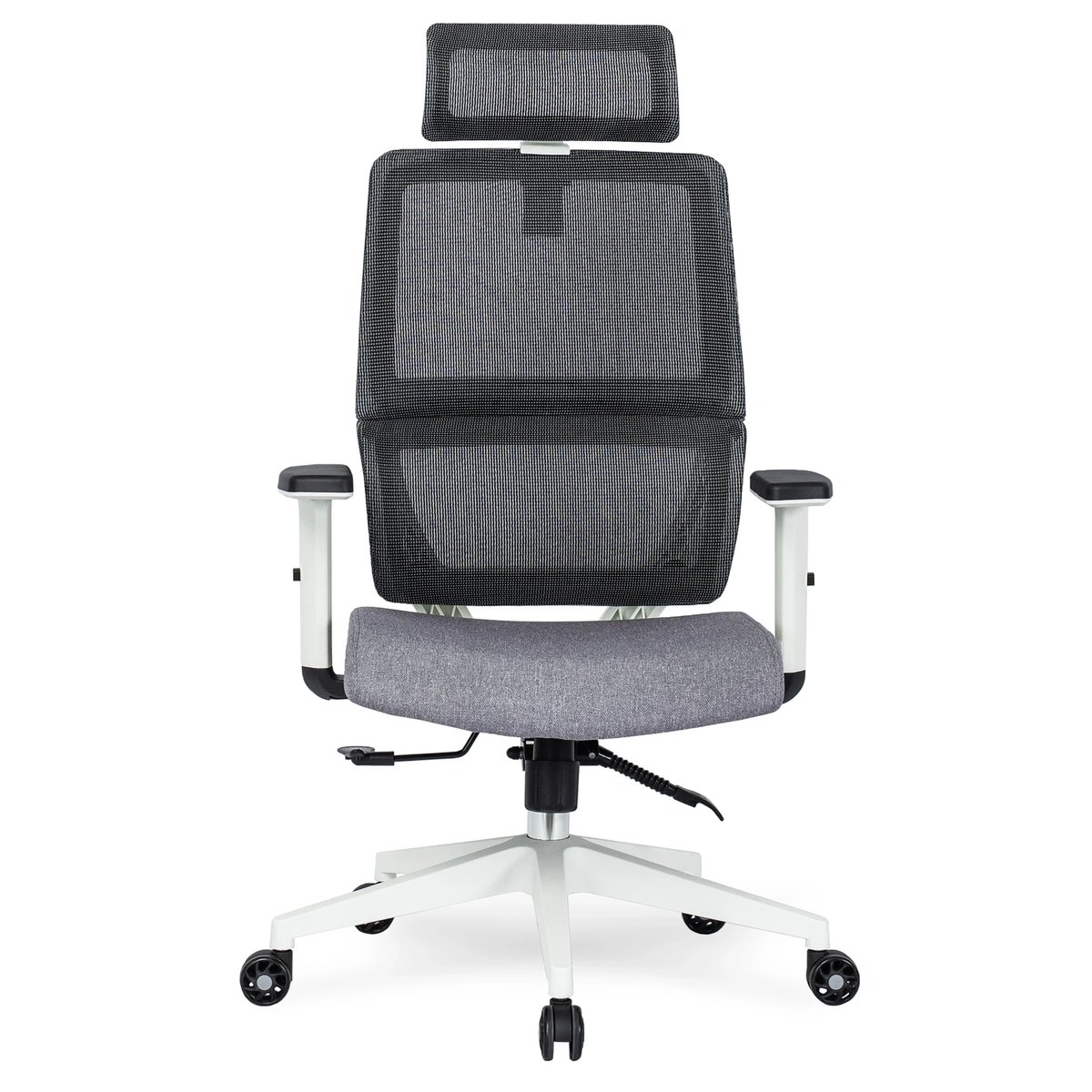 Ergonomické kancelárske kreslo NICKI – sivé – foto 3