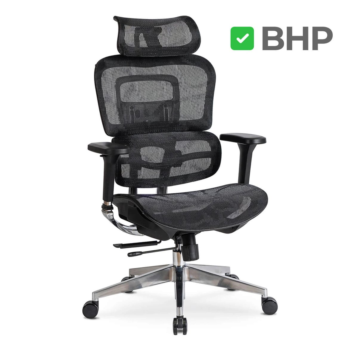 Ergonomické kancelárske kreslo NINO – čierne