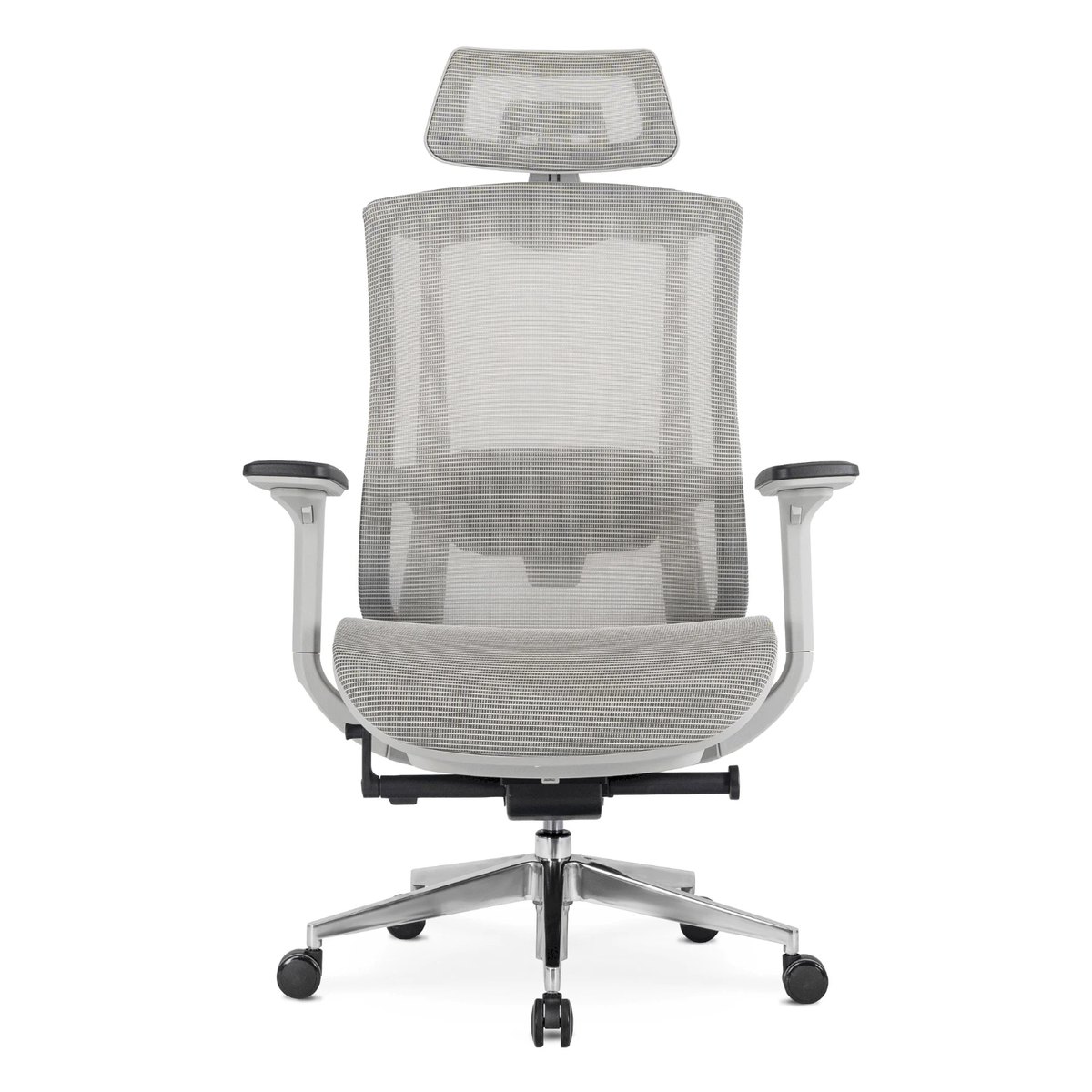 Ergonomické kancelárske kreslo SKY – sivé – foto 3