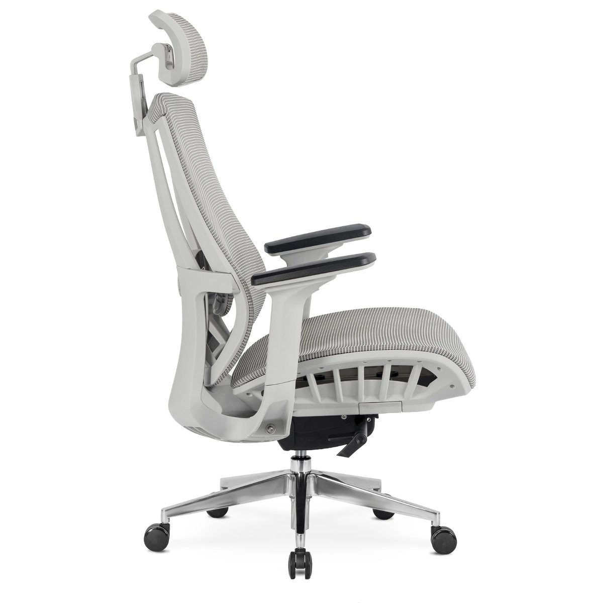Ergonomické kancelárske kreslo SKY – sivé – foto 4