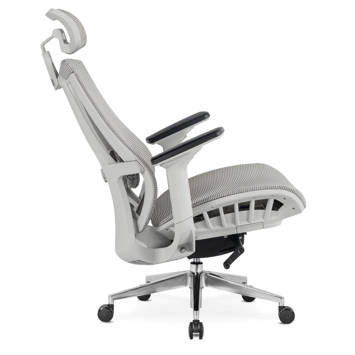 Ergonomické kancelárske kreslo SKY – sivé – foto 5