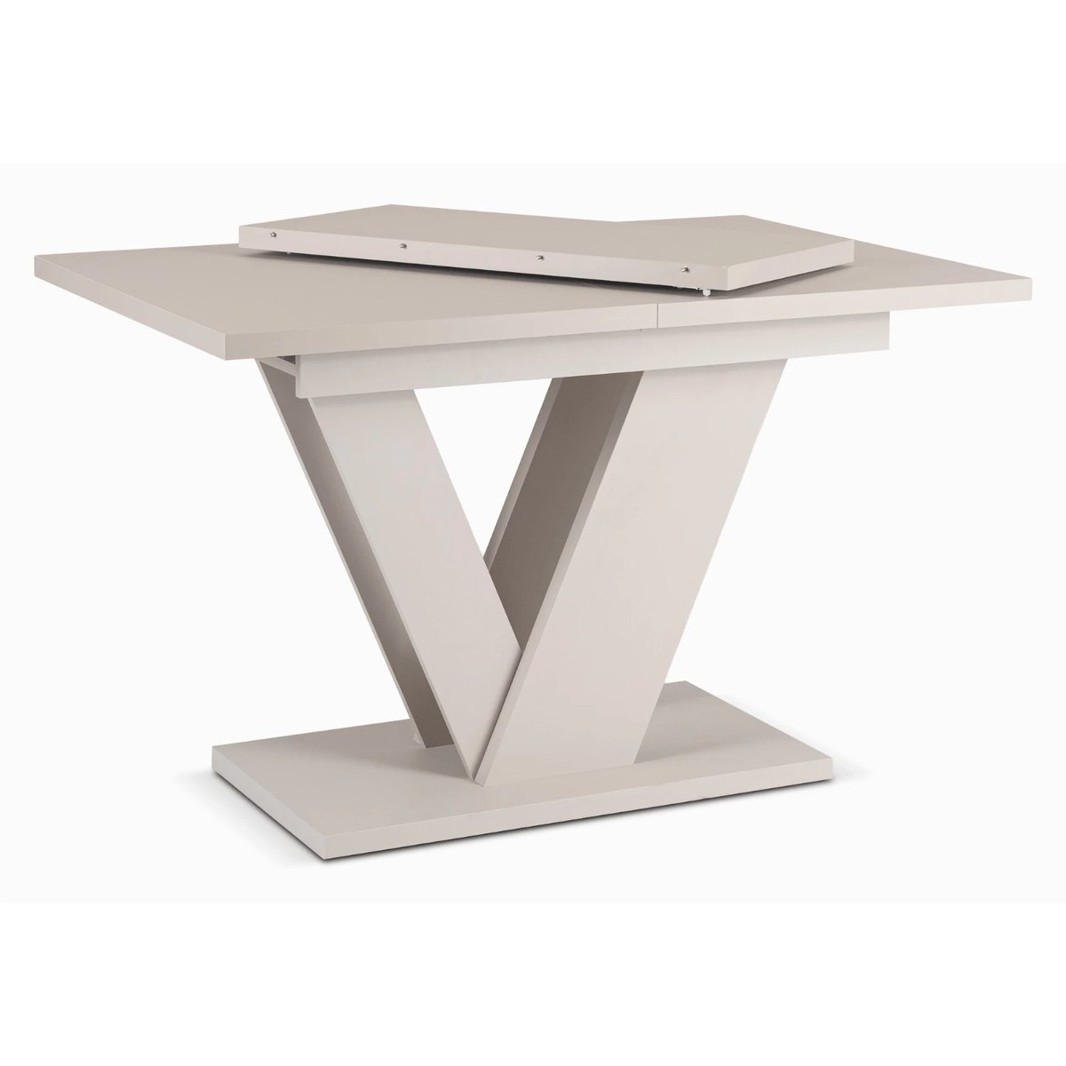 Rozkladací stôl CLARK – 120–160 cm, kašmír – foto 4