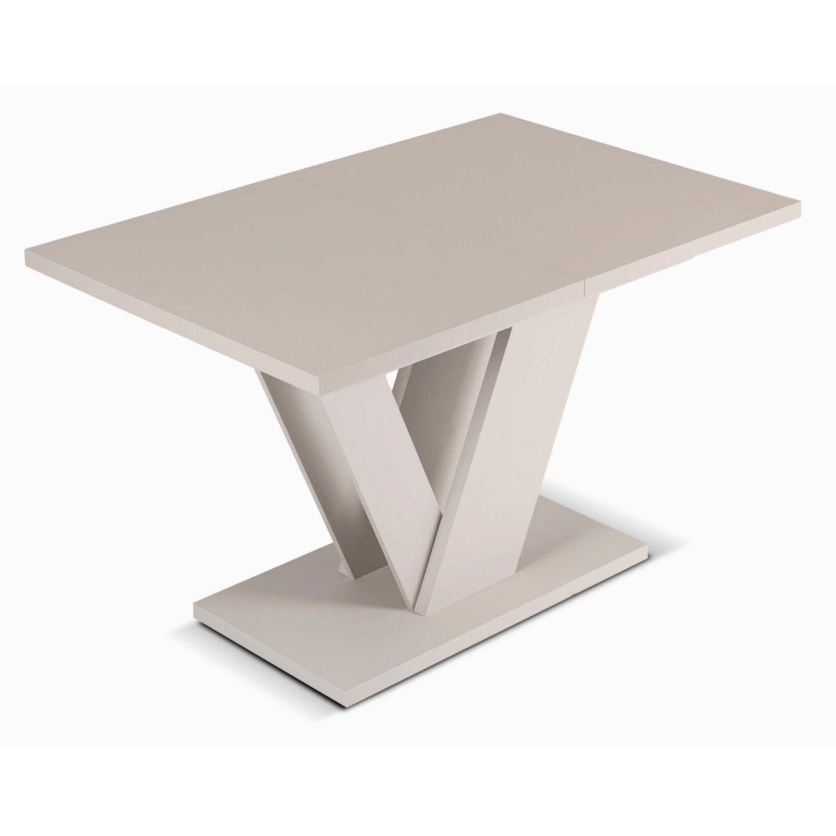Rozkladací stôl CLARK – 120–160 cm, kašmír – foto 7