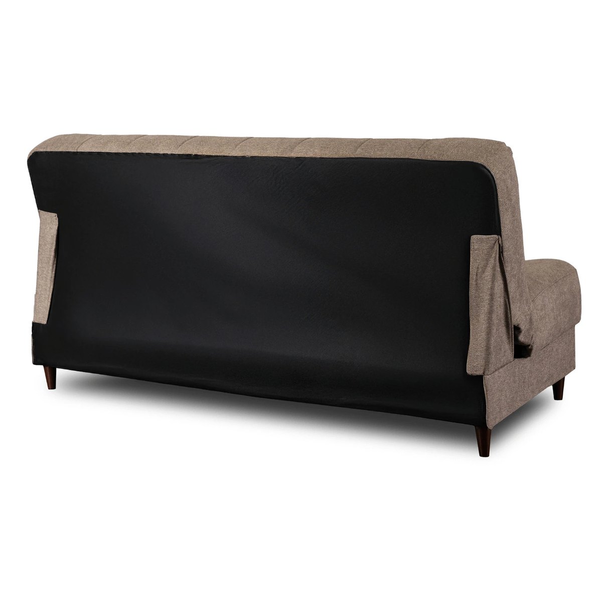 Sada 2 ks – Rozkladacia pohovka NEPAL – hnedá, s úložným priestorom – foto 5