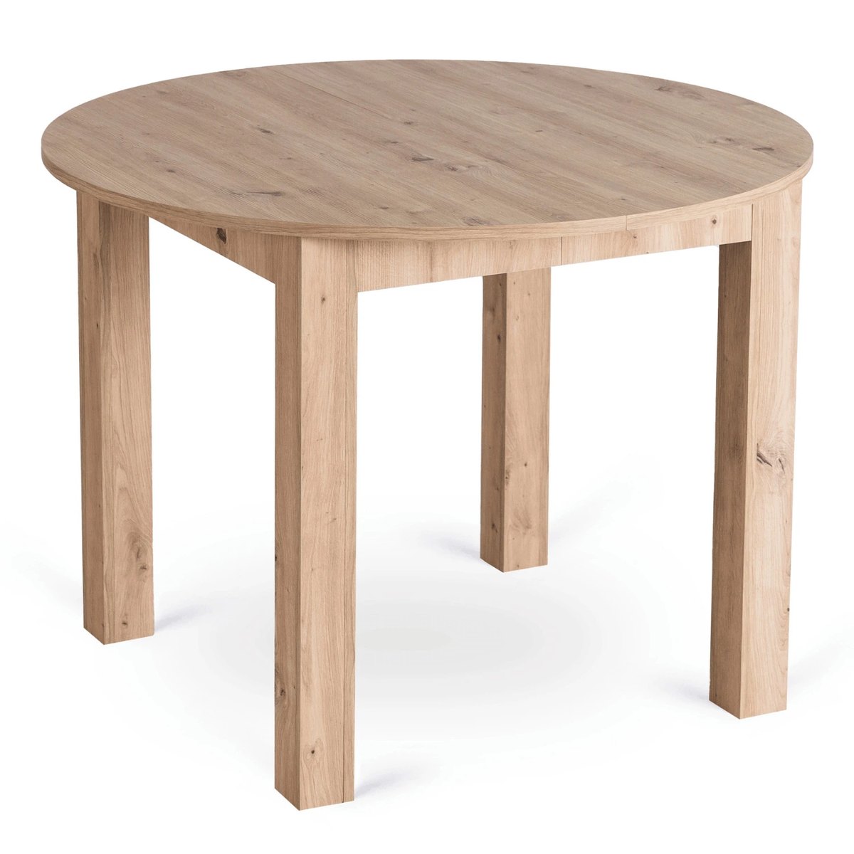 Rozkladací stôl HARRY – 102–142 cm, dub artisan