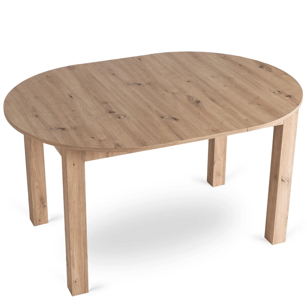 Rozkladací stôl HARRY – 102–142 cm, dub artisan – foto 5