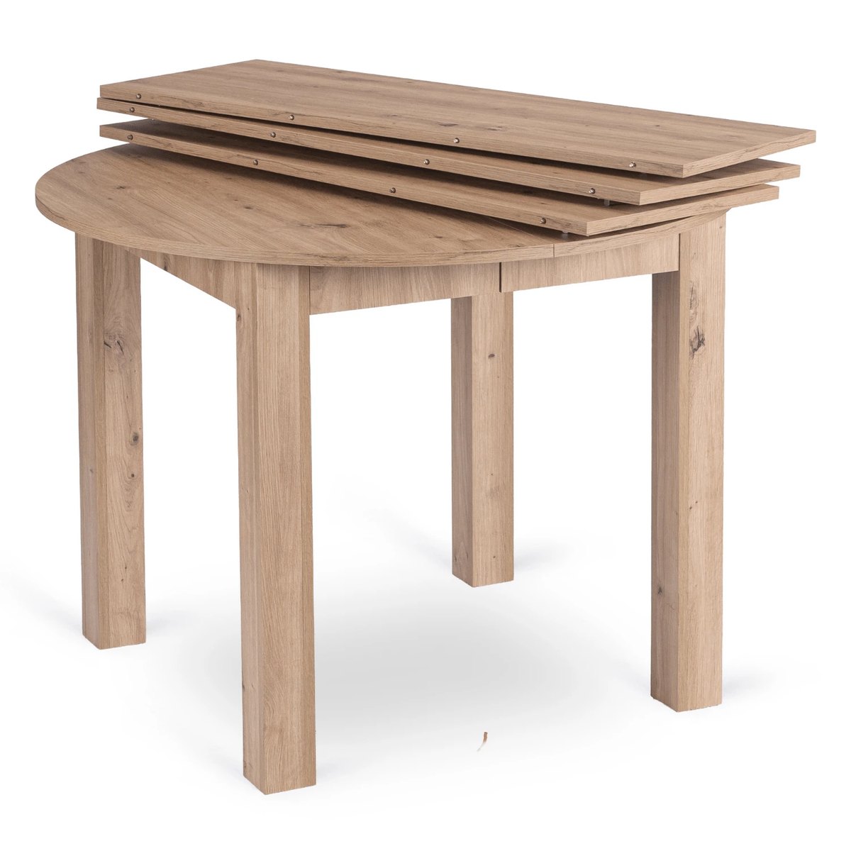 Rozkladací stôl JAMES – 103–223 cm, dub artisan – foto 5
