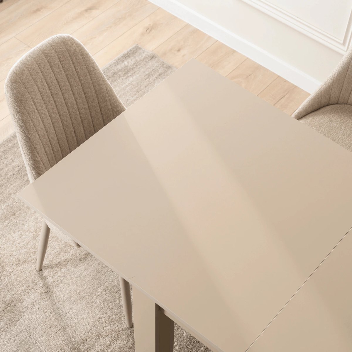 Rozkladací stôl MAX – 80–160 cm, orech macadamia – foto 3