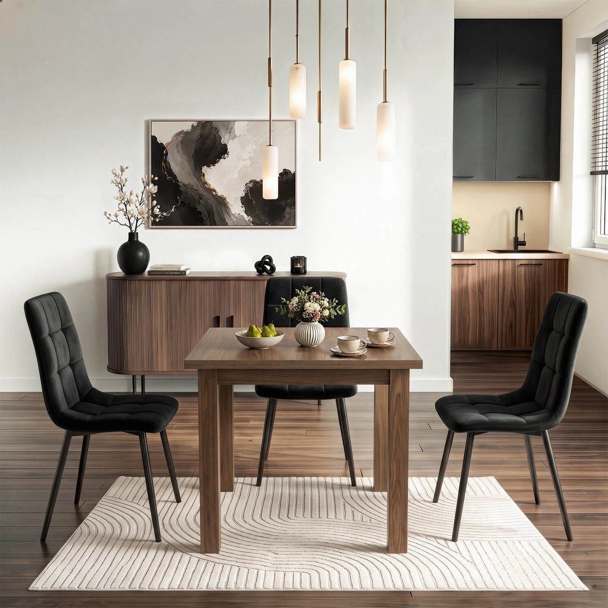 Rozkladací stôl MAX – 80–160 cm, orech nicea – foto 2