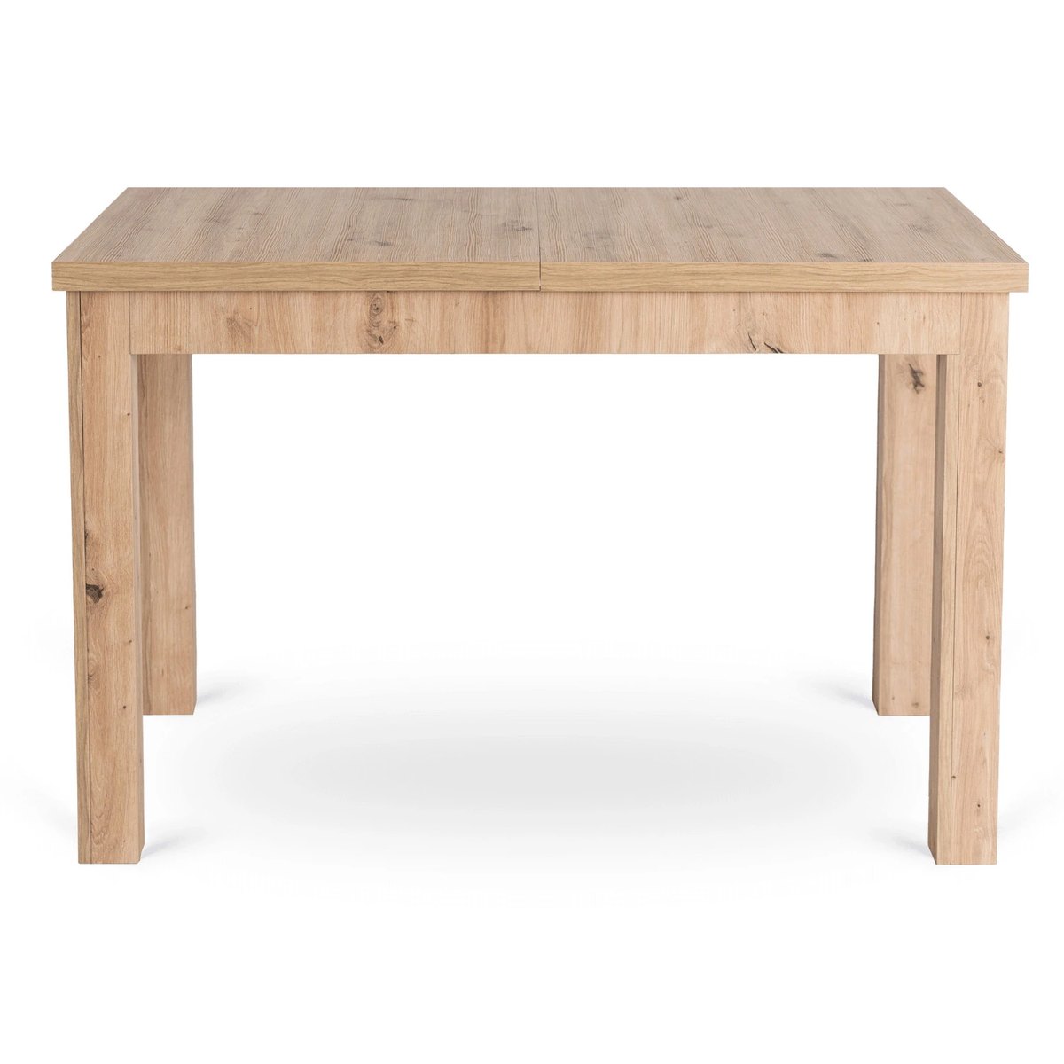 Rozkladací stôl SKUBI – 120–160 cm, dub artisan – foto 5