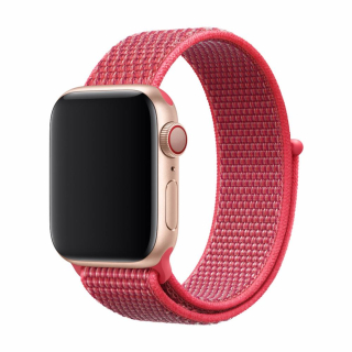 Devia Apple Watch Deluxe Series Sport3 Band (42 / 44mm) Červený