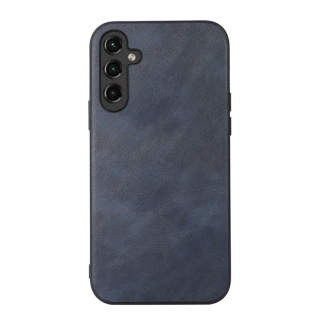 Zadný kryt pre Samsung Galaxy A14 4G / A14 5G - COWHIDE modrý