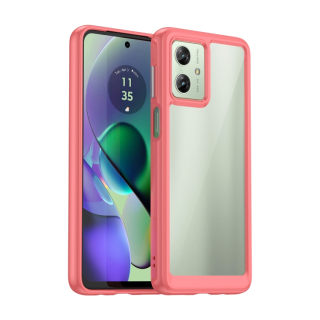 Zadný kryt pre Moto G54 5G / G54 5G Power Edition - FRAME červený