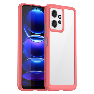 Tvrdený kryt pre Xiaomi Redmi Note 12 - SPACE červený